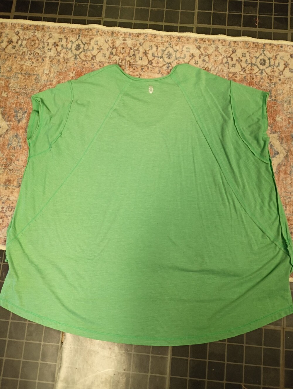 FP Movement by Free People Green V-Neck Oversized Tunic - Picture 6 of 6